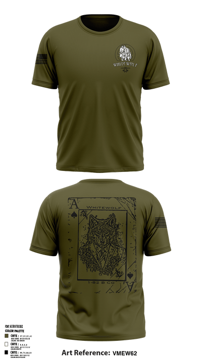 Whitewolf 93996092 Short Sleeve Performance Shirt - 14