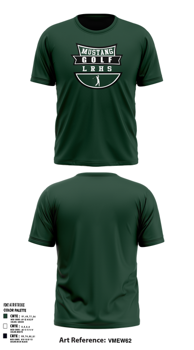 Lakewood Ranch High School Golf 88405748 Short Sleeve Performance Shirt - 10