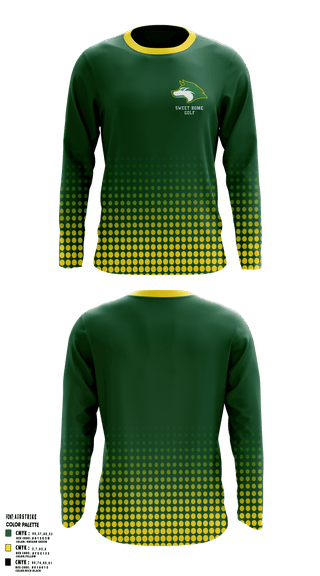 Sweet Home Huskies Long Sleeve Performance Shirt 1