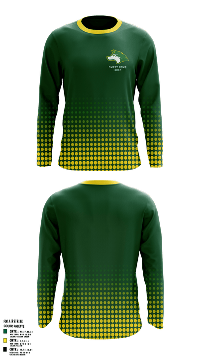 Sweet Home Huskies Long Sleeve Performance Shirt 1