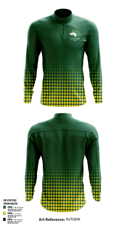 Sweet Home Huskies Quarter Zip Jacket - 1