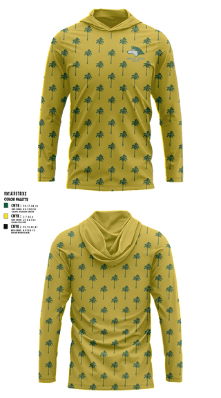 Sweet Home High School Golf 40290902 Long Sleeve Performance Shirt with hood - 4
