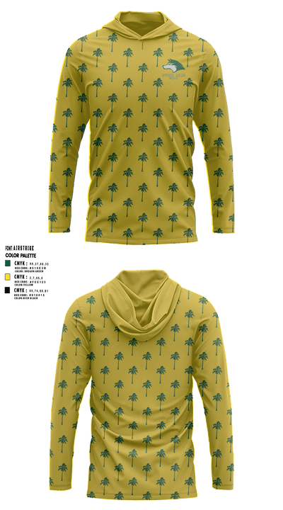 Sweet Home High School Golf 40290902 Long Sleeve Performance Shirt with hood - 4