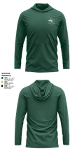 Sweet Home High School Golf 40290902 Long Sleeve Performance Shirt with hood - 5