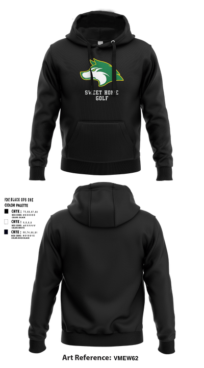 Sweet Home Huskies Hoodie -2