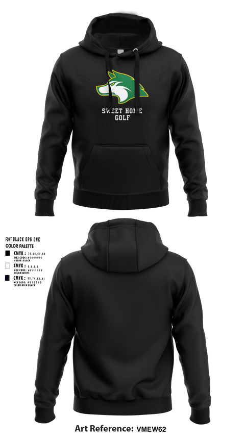 Sweet Home Huskies Hoodie -2