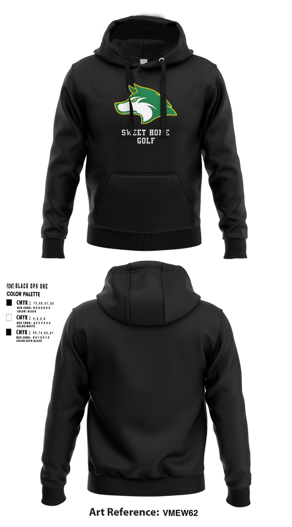 Sweet Home Huskies Hoodie -2