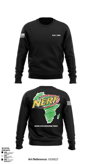 B CO 1-179IN 87314360 Crew Neck Sweatshirt - 53