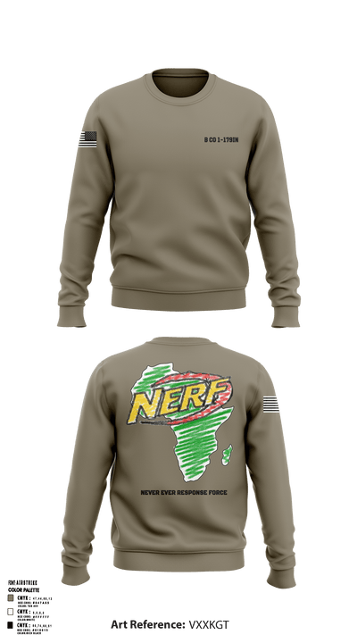 B CO 1-179IN 87314360 Crew Neck Sweatshirt - 54
