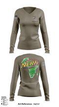 B CO 1-179IN 87314360 Women's Long Sleeve V-neck Shirt - 51