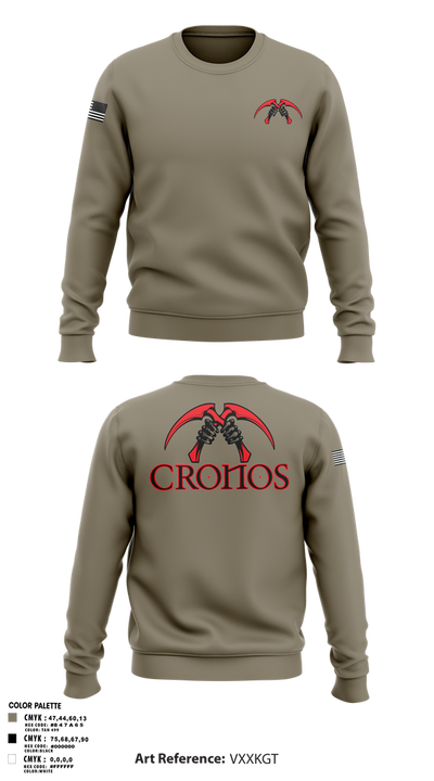 Cronos 94910133 Crew Neck Sweatshirt - 1