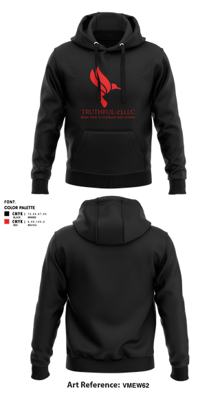 TRUTHFUL-23.LLC 37288792 Hoodie - 2