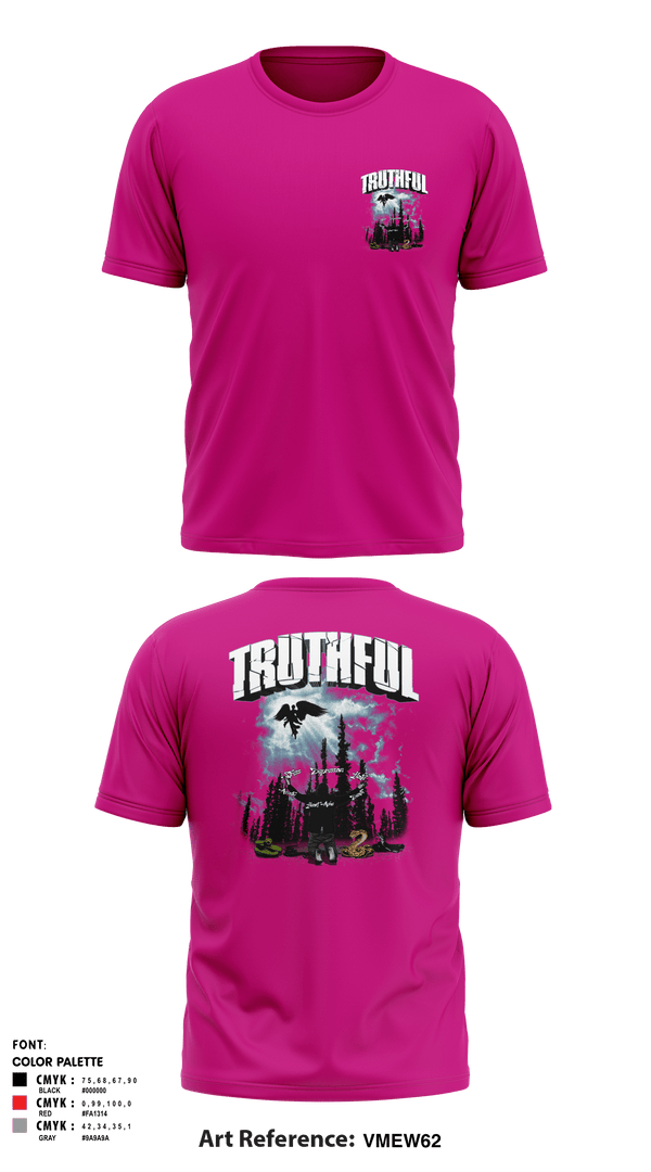 TRUTHFUL-23.LLC 37288792 Short Sleeve Performance Shirt -14