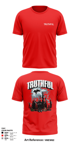 TRUTHFUL-23.LLC 37288792 Short Sleeve Performance Shirt -11