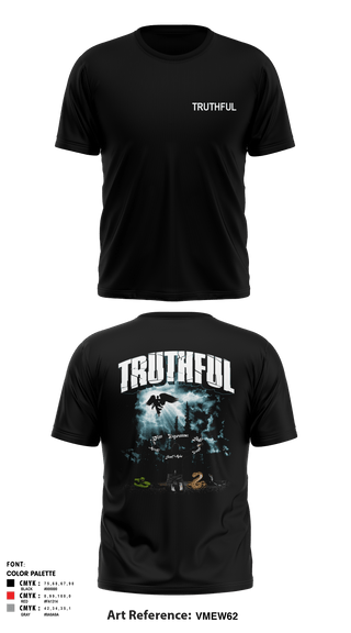 TRUTHFUL-23.LLC 37288792 Short Sleeve Performance Shirt -12