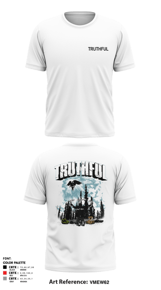 TRUTHFUL-23.LLC 37288792 Short Sleeve Performance Shirt -13