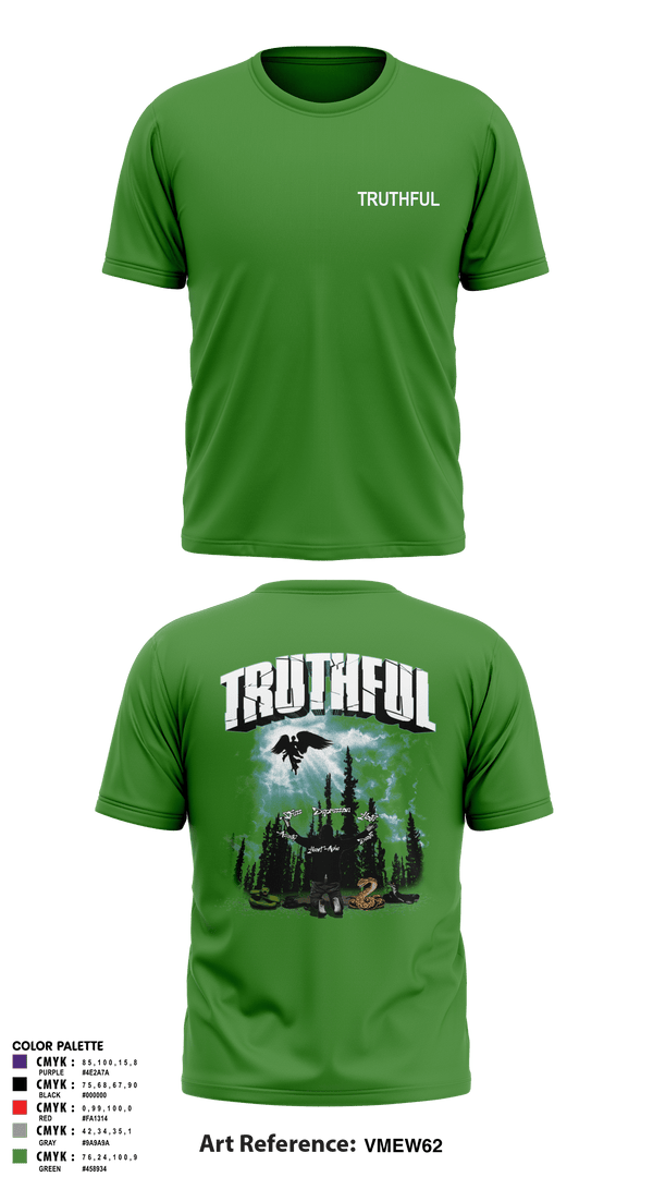 Copy of TRUTHFUL-23.LLC 37288792 Short Sleeve Performance Shirt -15