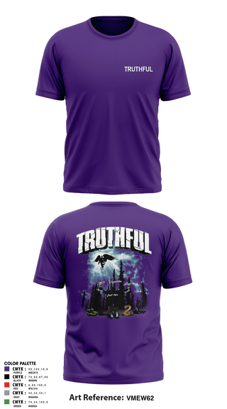 TRUTHFUL-23.LLC 37288792 Short Sleeve Performance Shirt -16