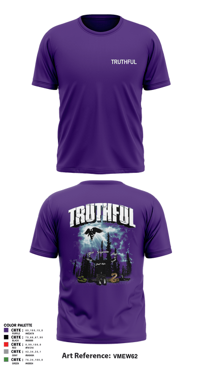TRUTHFUL-23.LLC 37288792 Short Sleeve Performance Shirt -16