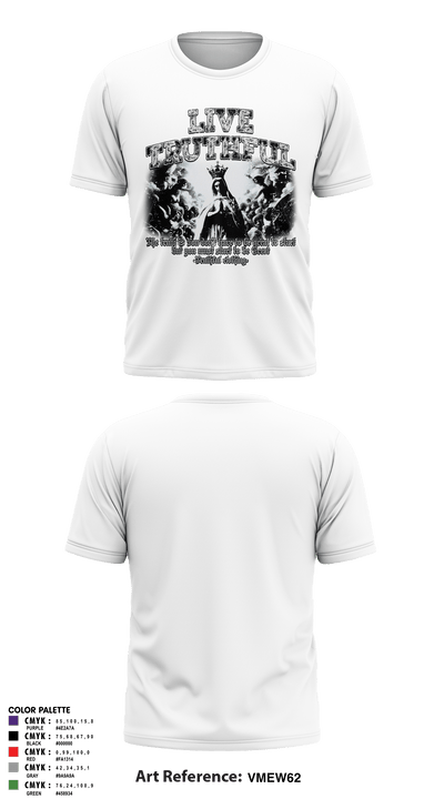 TRUTHFUL-23.LLC 37288792 Short Sleeve Performance Shirt -20
