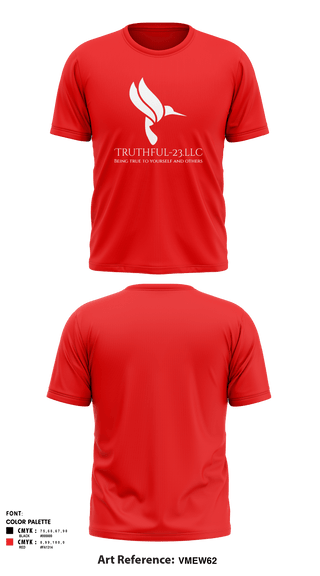 TRUTHFUL-23.LLC 37288792 Short Sleeve Performance Shirt - 4