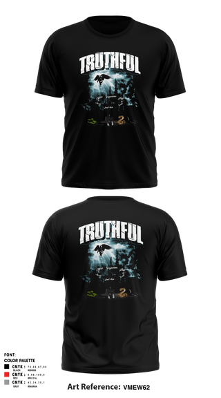 TRUTHFUL-23.LLC 37288792 Short Sleeve Performance Shirt -7