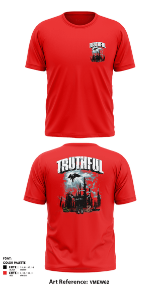 TRUTHFUL-23.LLC 37288792 Short Sleeve Performance Shirt -8