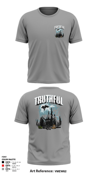 TRUTHFUL-23.LLC 37288792 Short Sleeve Performance Shirt -9