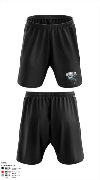 Copy of TRUTHFUL-23.LLC 37288792 Athletic Shorts With Pockets -3