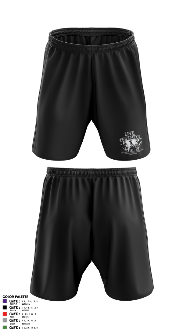 TRUTHFUL-23.LLC 37288792 Athletic Shorts With Pockets -4