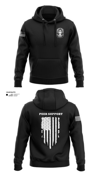 LMPD PEER SUPPORT 60613190 Hoodie - 40
