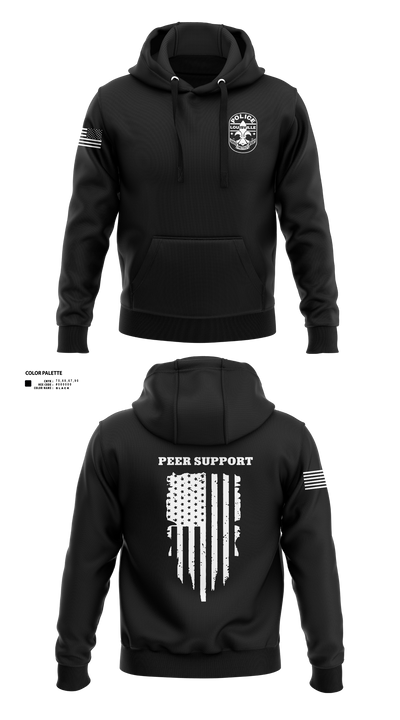 LMPD PEER SUPPORT 60613190 Hoodie - 40