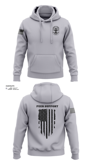 LMPD PEER SUPPORT 60613190 Hoodie - 42