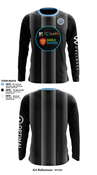 Derby City FC 12420968 Long Sleeve Performance Shirt 12