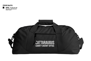 Duffle Bag, Cattaraugus County Sheriff Office, Police, Teamtime, Team time, sublimation, custom sports apparel, team uniforms, spirit wear, spiritwear, sports uniforms, custom shirts, team store, custom team store, fundraiser sports, apparel fundraiser