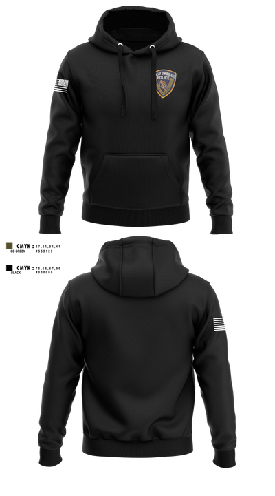 Ohkay Owingeh police 347501 Hoodie - 1