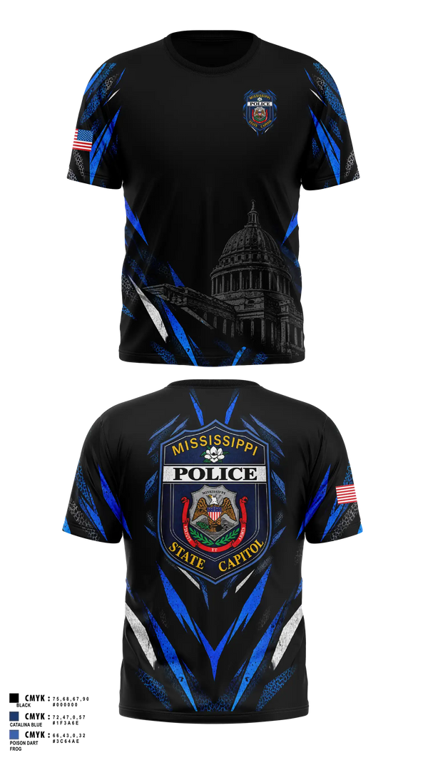 Short Sleeve Performance Shirt, Proactive Patrol Club, Police, Teamtime, Team time, sublimation, custom sports apparel, team uniforms, spirit wear, spiritwear, sports uniforms, custom shirts, team store, custom team store, fundraiser sports, apparel fundraiser