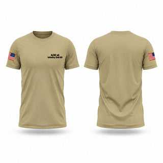 Short Sleeve Performance Shirt, 4/41 st Infantry 2nd AD, Army, Teamtime, Team time, sublimation, custom sports apparel, team uniforms, spirit wear, spiritwear, sports uniforms, custom shirts, team store, custom team store, fundraiser sports, apparel fundraiser