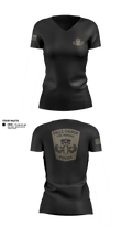 Falls Church Fire Marshal 50777326 Women's Short Sleeve V-neck Shirt - 1