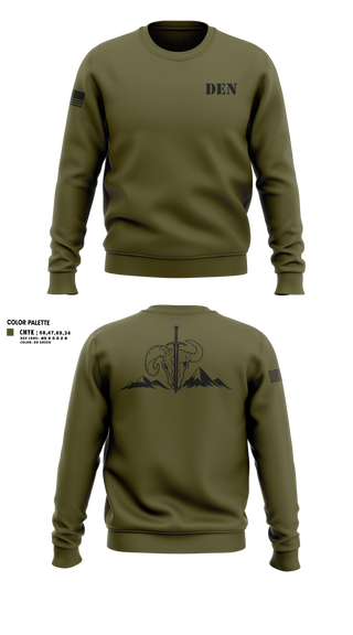Crew Neck Sweatshirt, Denver Special Response Team, Police, Teamtime, Team time, sublimation, custom sports apparel, team uniforms, spirit wear, spiritwear, sports uniforms, custom shirts, team store, custom team store, fundraiser sports, apparel fundraiser