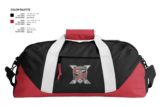 Duffle Bag, AYSO Region 1398 Arsenal, Men's Soccer, Teamtime, Team time, sublimation, custom sports apparel, team uniforms, spirit wear, spiritwear, sports uniforms, custom shirts, team store, custom team store, fundraiser sports, apparel fundraiser