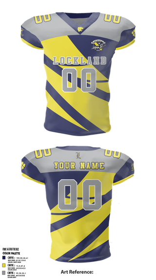 Football Jersey, Lockland Football, , Teamtime, Team time, sublimation, custom sports apparel, team uniforms, spirit wear, spiritwear, sports uniforms, custom shirts, team store, custom team store, fundraiser sports, apparel fundraiser
