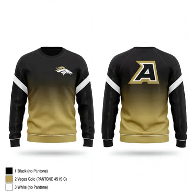 Allen Lady Mustangs 2802881 Crew Neck Sweatshirt - 1