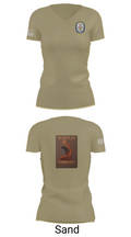 Uss Carter Hall 96042318 Women's Short Sleeve V-neck Shirt - 84