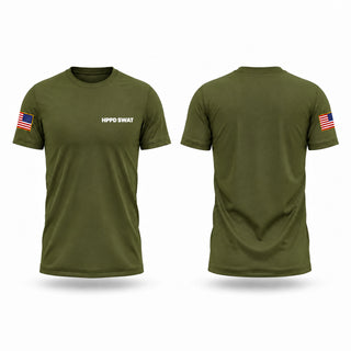 Old School Cotton Feel Shirt, HPPD SWAT, Police, Teamtime, Team time, sublimation, custom sports apparel, team uniforms, spirit wear, spiritwear, sports uniforms, custom shirts, team store, custom team store, fundraiser sports, apparel fundraiser