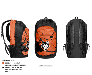 Gear Bag, Harlem High School Track & Field, Track & Field, Teamtime, Team time, sublimation, custom sports apparel, team uniforms, spirit wear, spiritwear, sports uniforms, custom shirts, team store, custom team store, fundraiser sports, apparel fundraiser