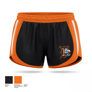 Womens Shorts, Davis Pirates, , Teamtime, Team time, sublimation, custom sports apparel, team uniforms, spirit wear, spiritwear, sports uniforms, custom shirts, team store, custom team store, fundraiser sports, apparel fundraiser