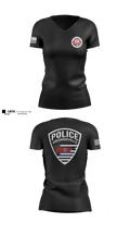 Brownsville Police Department Women's Short Sleeve V-neck Shirt - 3