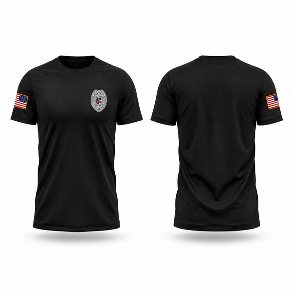 Short Sleeve Performance Shirt, North Branford, Police, Teamtime, Team time, sublimation, custom sports apparel, team uniforms, spirit wear, spiritwear, sports uniforms, custom shirts, team store, custom team store, fundraiser sports, apparel fundraiser