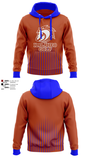Hoodie, Kalaheo Golf, Golf, Teamtime, Team time, sublimation, custom sports apparel, team uniforms, spirit wear, spiritwear, sports uniforms, custom shirts, team store, custom team store, fundraiser sports, apparel fundraiser